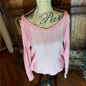 Hollister Cold Shoulder Sweater